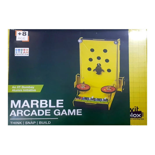 DIY Marble Arcade Game for Kids STEAM Educational Toy