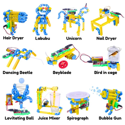 Girls Robotics 11-in-1 DIY STEM Kit WitBlox