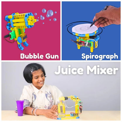 Girls Robotics 11-in-1 DIY STEM Kit WitBlox