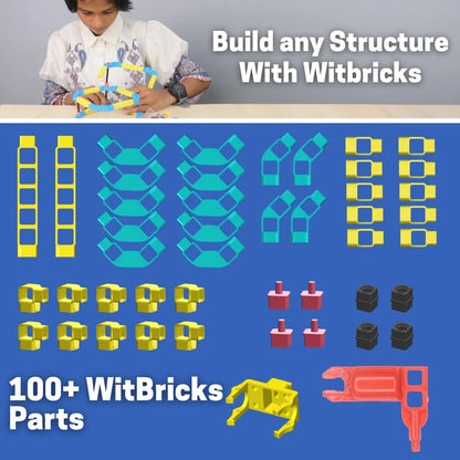 Girls Robotics 11-in-1 DIY STEM Kit WitBlox