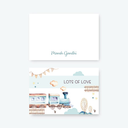 Folded-Notecards + Envelopes - Set of 25