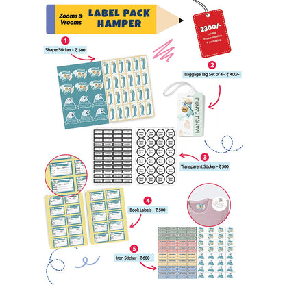 Label Pack Hamper - Boys