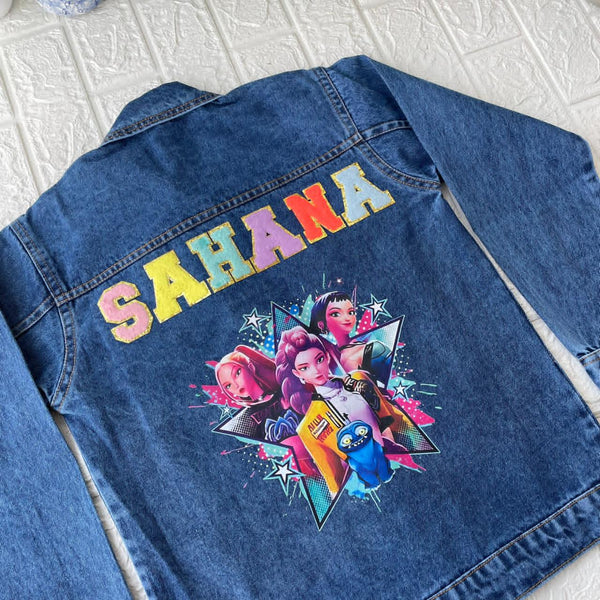 HUNTR/X Personalised Denim Jacket