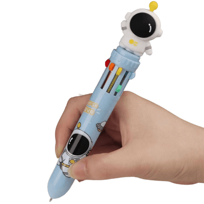 10 in 1 Cartoon Astronaut Ballpoint Pen