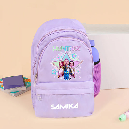 K-Pop Printed Backpack