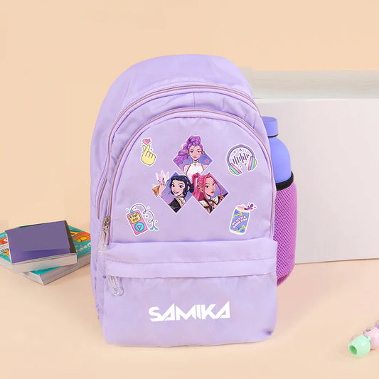 K-Pop Printed Backpack