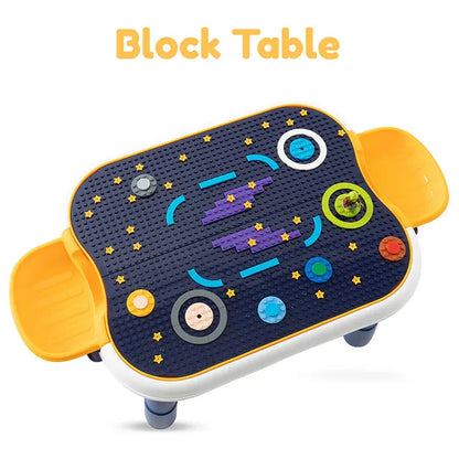 4-in-1 Lego Block Activity Table With Blocks