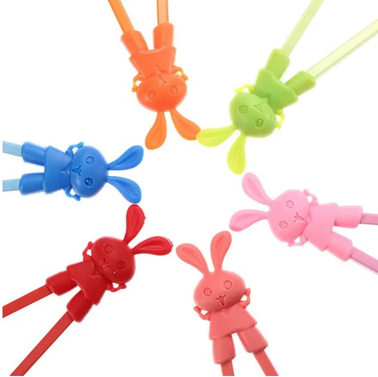 Cute Silicone Cartoon Baby Chopsticks