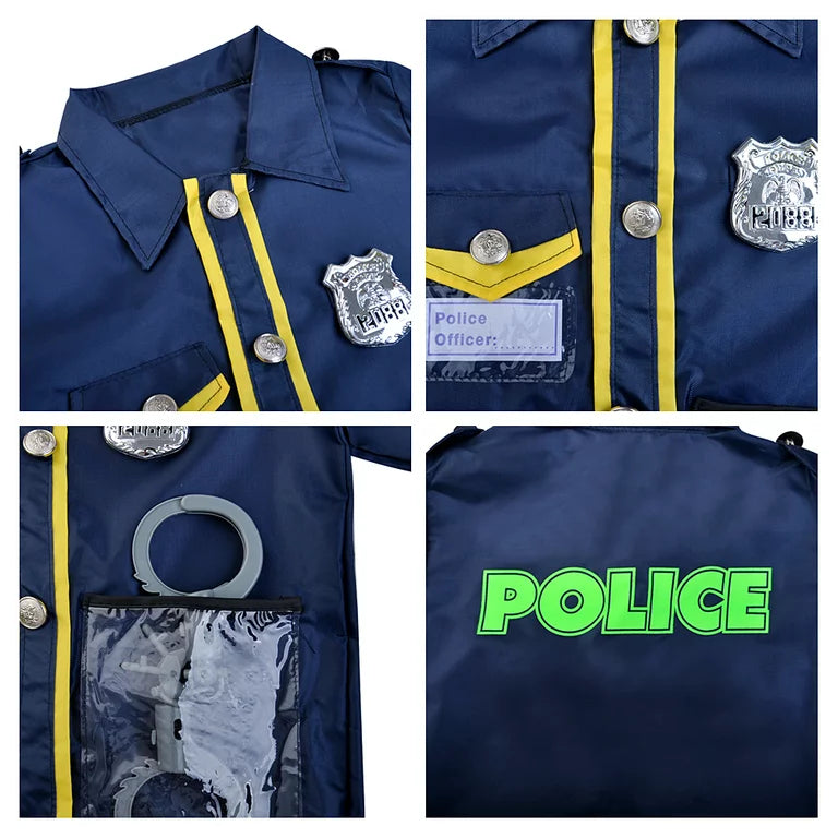 Role Playing Police Costume Set