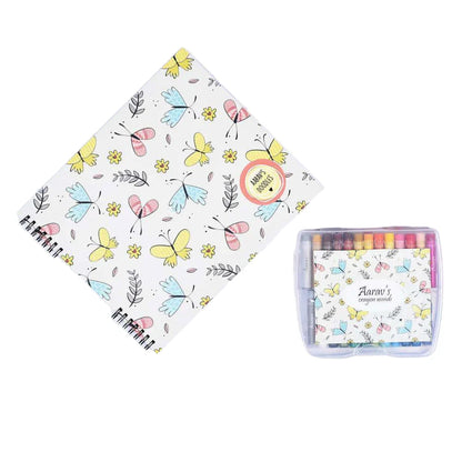 Doodle Book With Personalized Crayons
