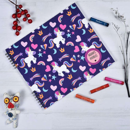Doodle Book With Personalized Crayons
