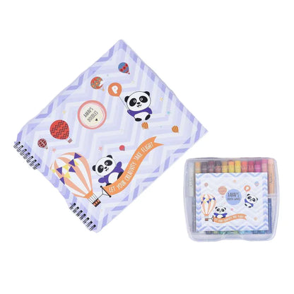 Doodle Book With Personalized Crayons