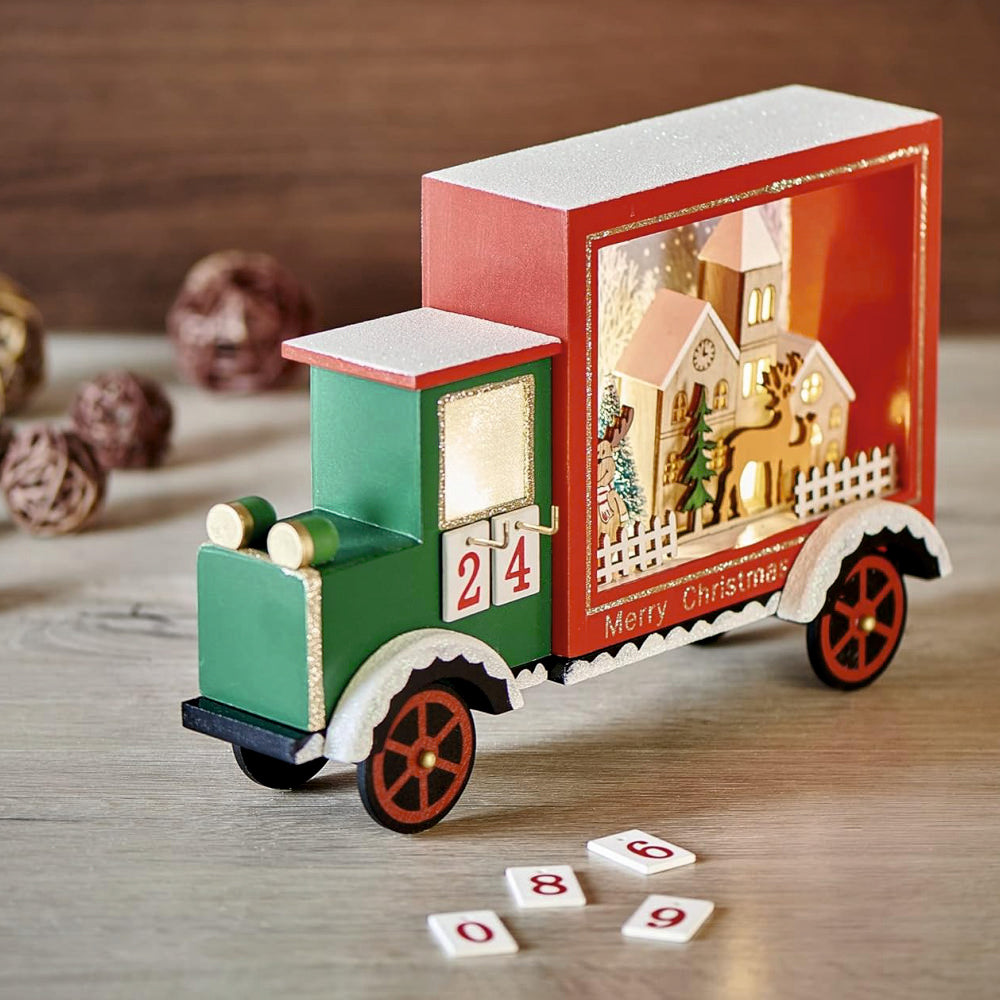 Light-Up Snowy Village Advent Calendar