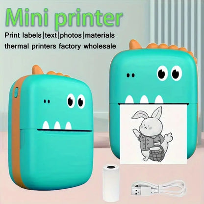 Super Cute Mini Dinosaur Design Printer