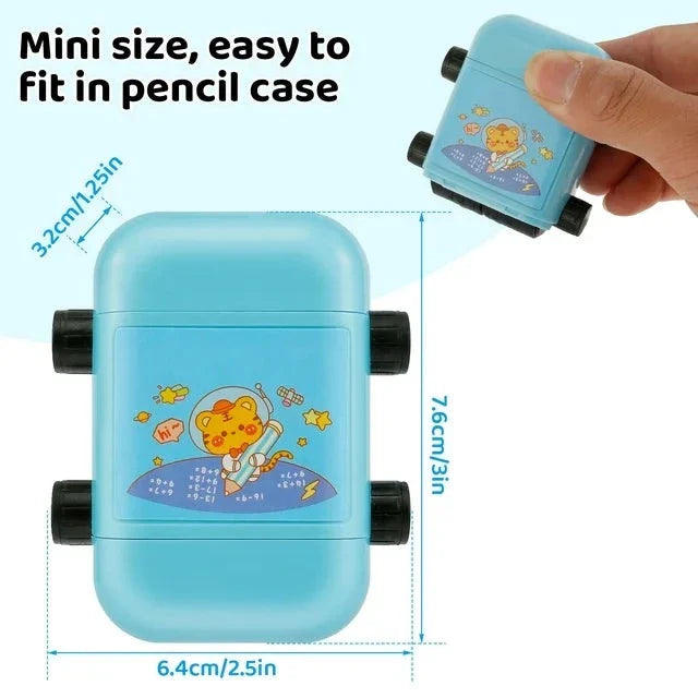 2 in 1 Roller Digital Teaching Smart Math Roller Stamps