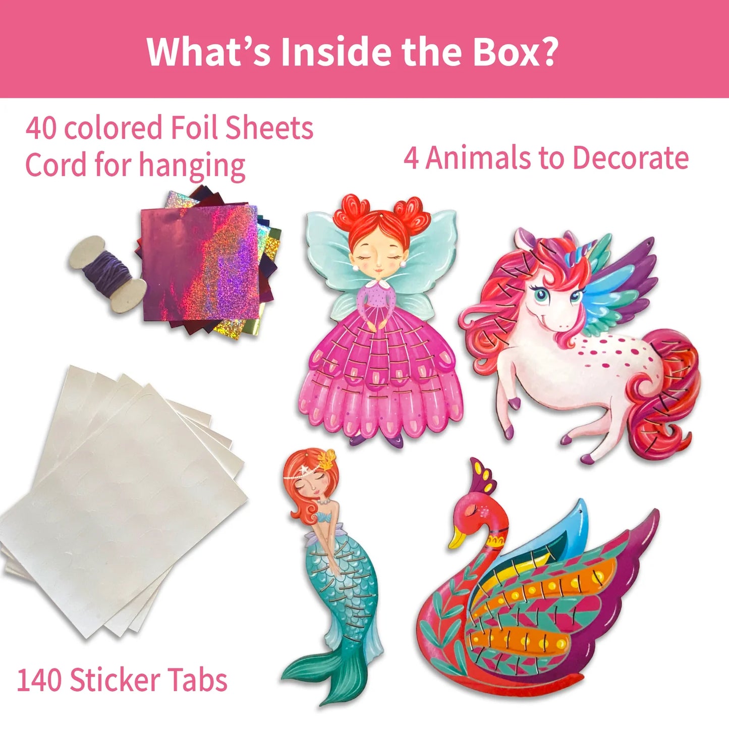 Fabulous Foil Magical Decorations Craft Kit for Kids