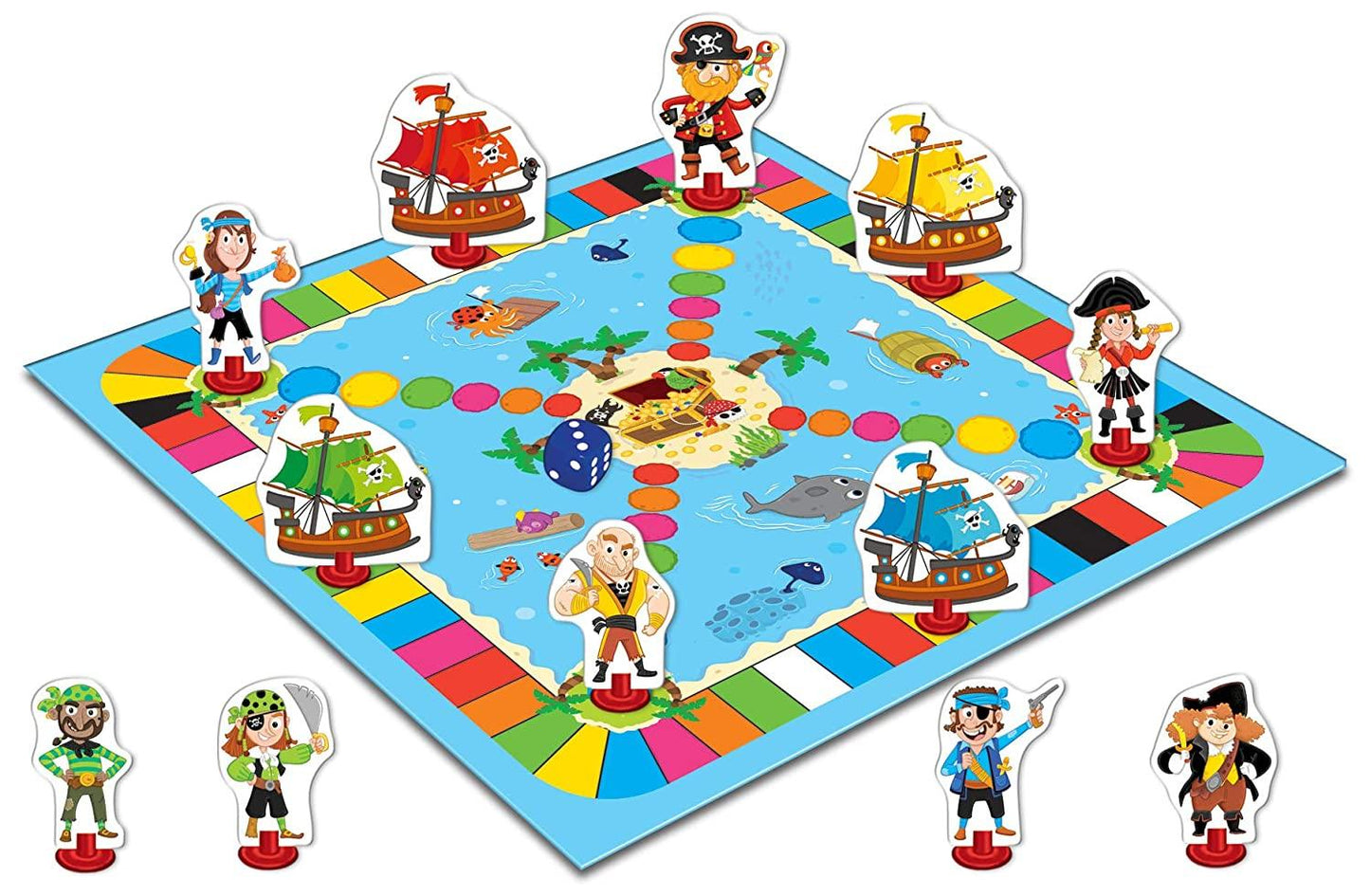 🏴‍☠️ Pirate Treasure Colour Matching Race Game for Kids