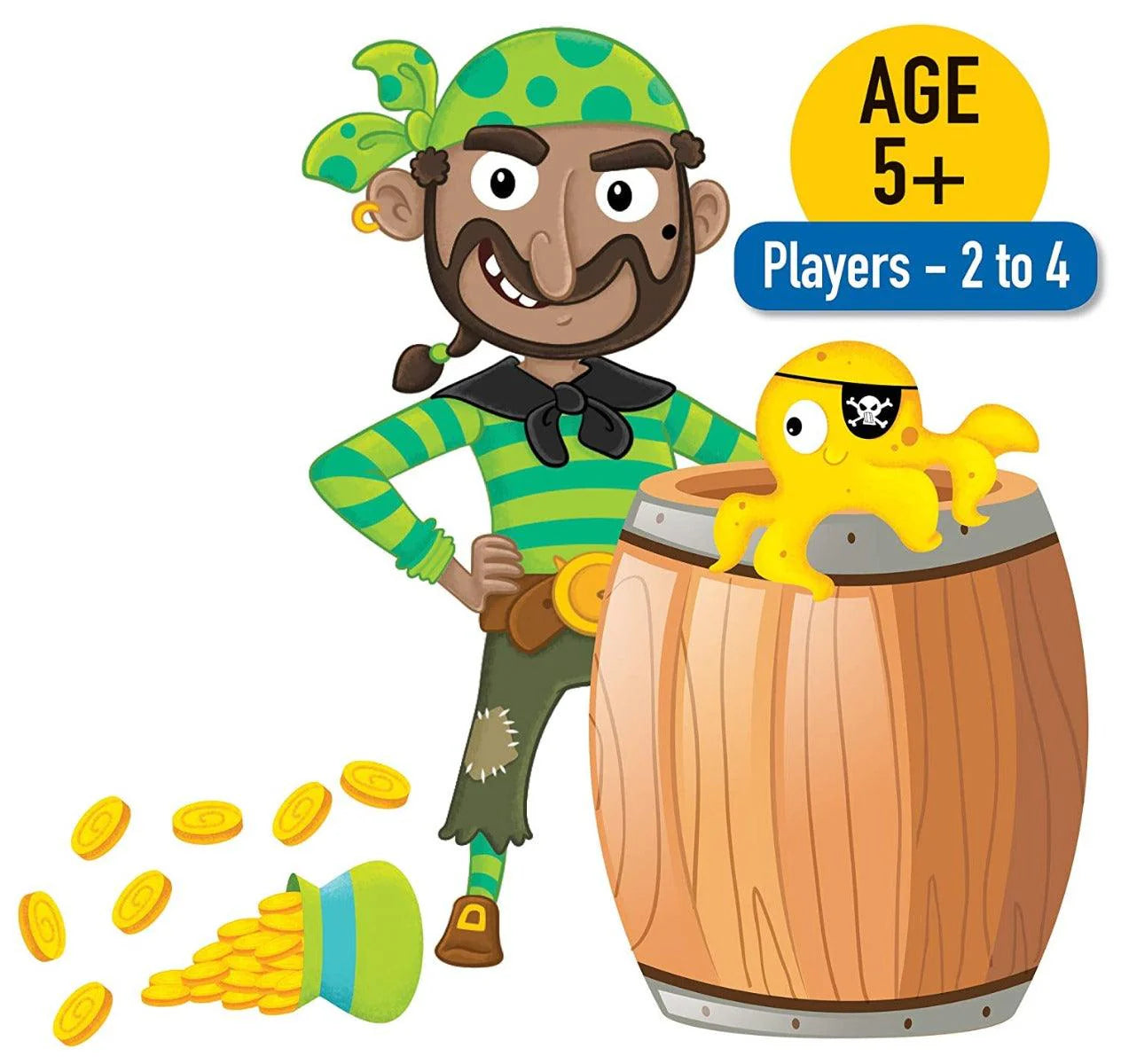 🏴‍☠️ Pirate Treasure Colour Matching Race Game for Kids
