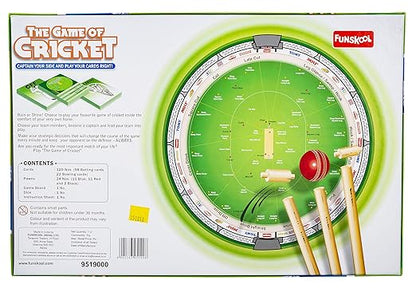 Game Of Cricket, Sport board Game, Cricket game for kids and family, 2 - 4 players