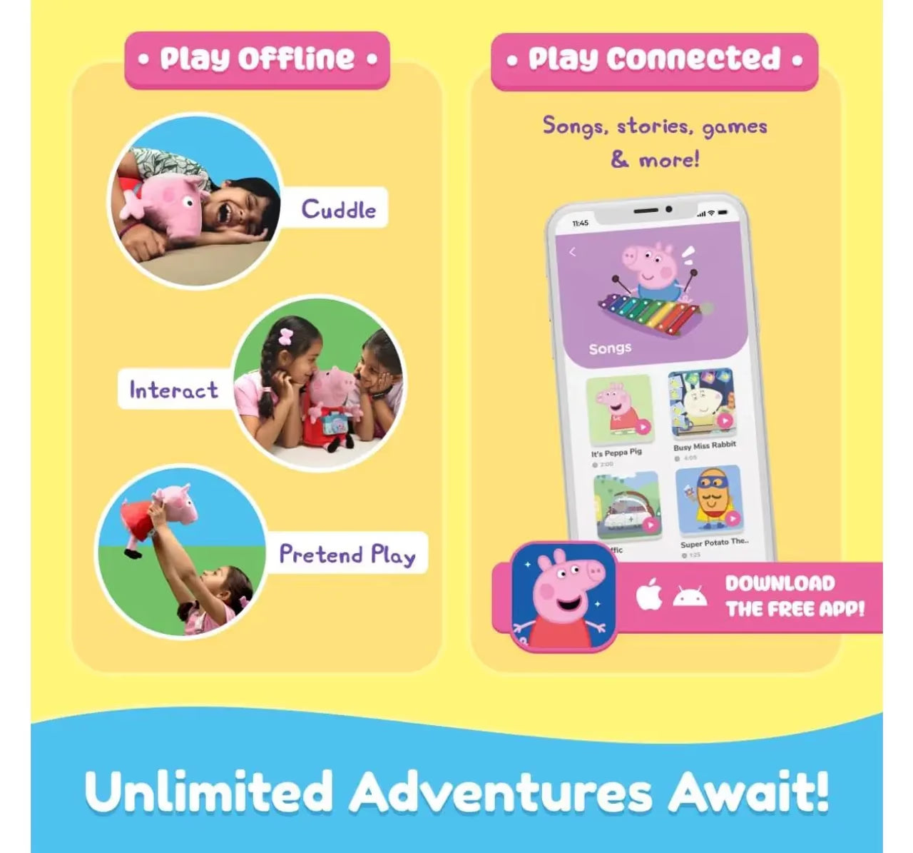Singing-And-Talking Smart Peppa, Ages 3+