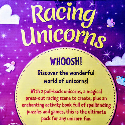 Racing Unicorns and Activity Book