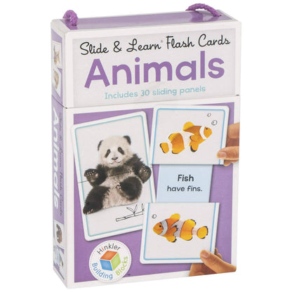 Building Blocks Slide & Learn Flash Cards Alphabet