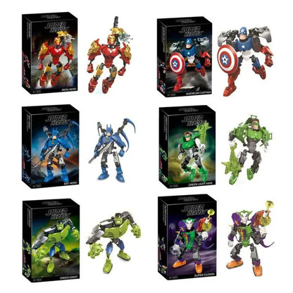 Bricks Superheroes Fusion Building Blocks