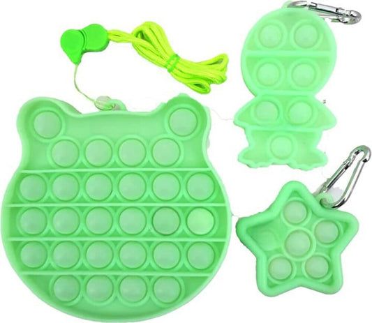 Glow In The Dark Pop It Fidget Toy