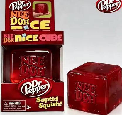 NeeDoh Dr Pepper Nice Cube — Limited Edition Sensory Squeeze Toy