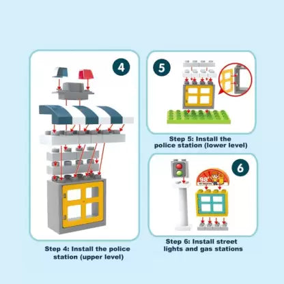 Vehicle Assembly building blocks for kids