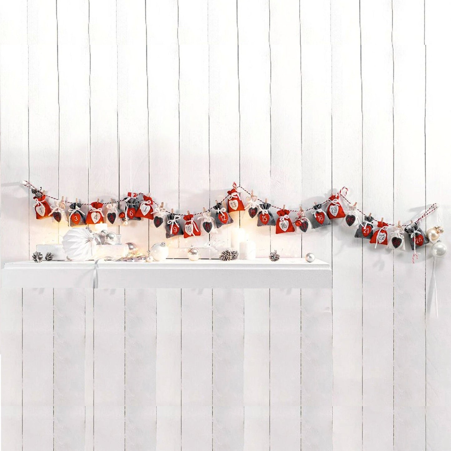 24 Days of Joy Advent Garland