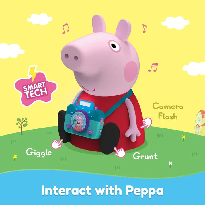 Interactive Peppa Pig Plush Toy | Singing, Talking & Educational Fun for Kids