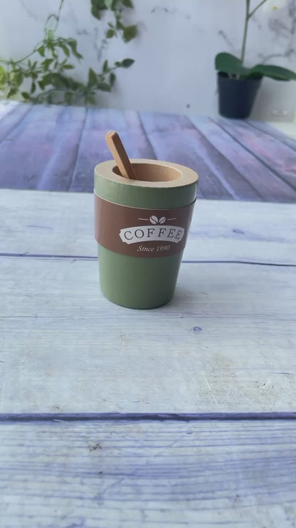Coffee Time Pretend Play Set for Kids ☕  🍪