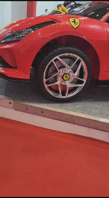 Ferrari F8 12V Battery Operated Ride On Car For Kids