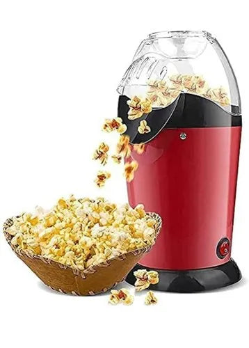 Electric Automatic Popcorn Maker – Hot Air Popcorn Machine for Healthy, Oil-Free Snacks