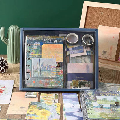 Van Gogh Vintage Journal Scrapbook Gift Set