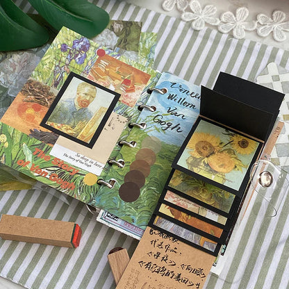 Van Gogh Vintage Journal Scrapbook Gift Set