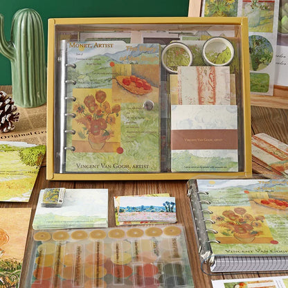 Van Gogh Vintage Journal Scrapbook Gift Set