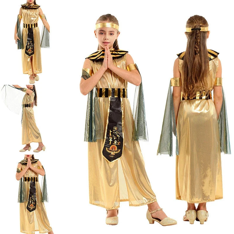 Halloween costume - Egyptian Sun Princess