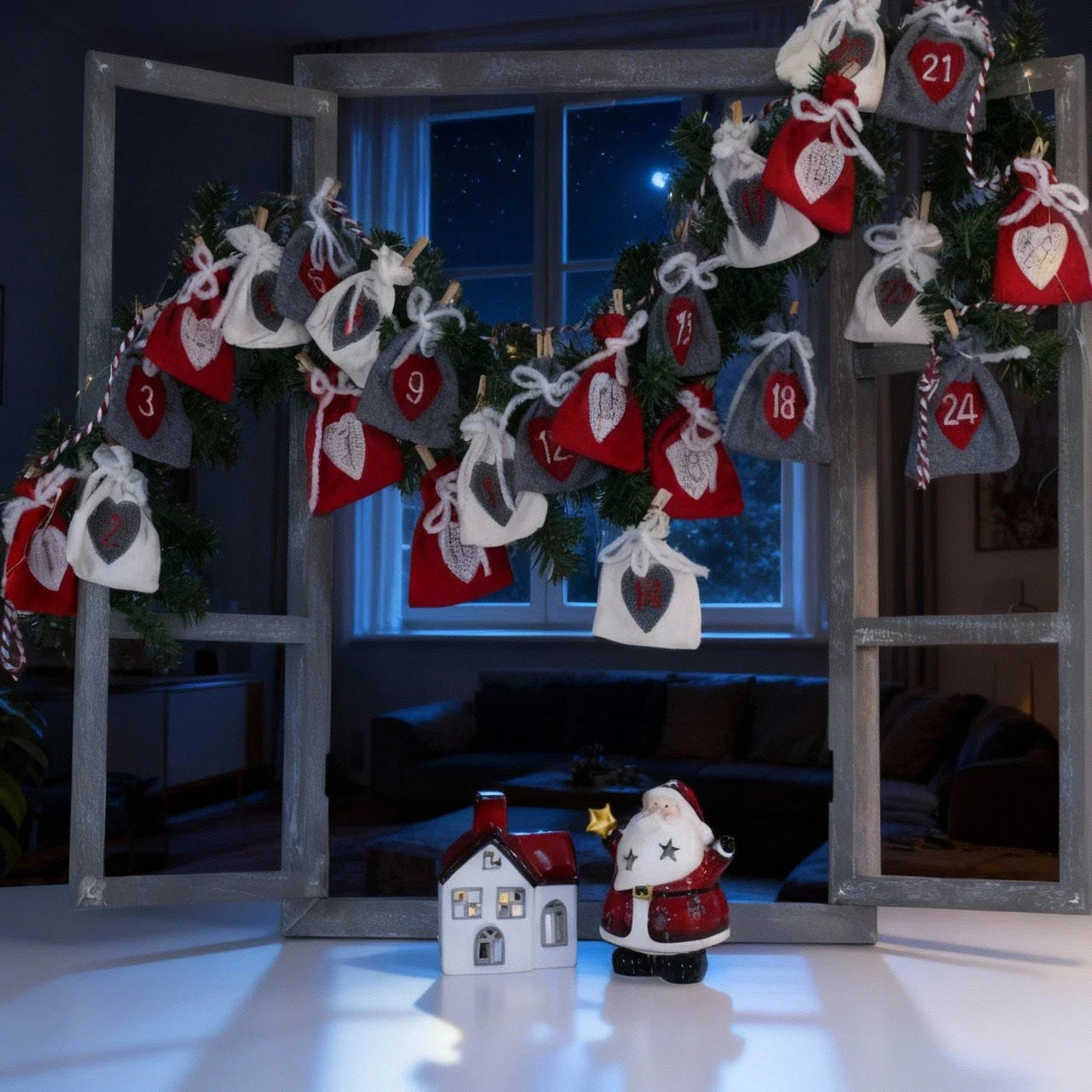 24 Days of Joy Advent Garland