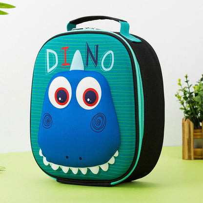 Lunch Bag Cute Cartoon With Handle Picnic For Kids Student Wear Resistant