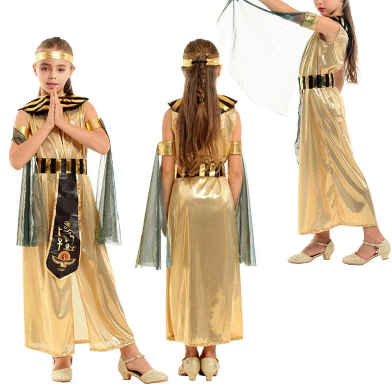 Halloween costume - Egyptian Sun Princess