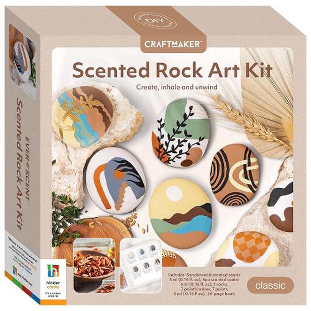 DIY CRAFTMAKER: Scented Rock Art Kit for Kids