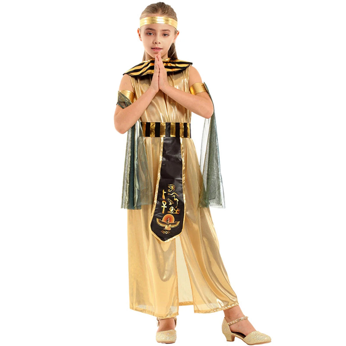 Halloween costume - Egyptian Sun Princess