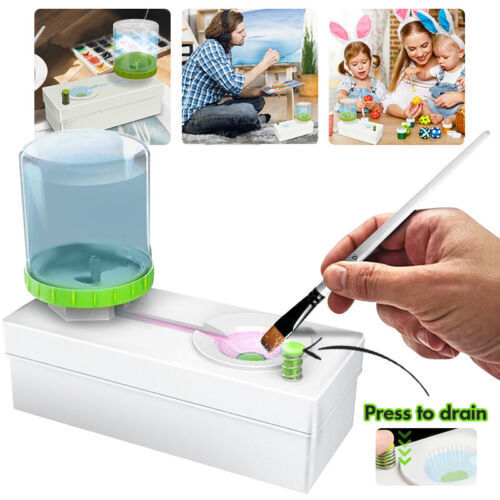 Water Circulation Paint Brush Cleaner Art - Kids Painting Tool