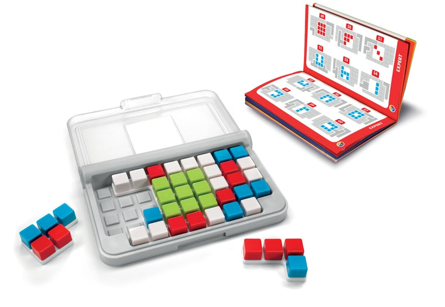 🧠 IQ Focus Brain Puzzle Game – 120 Challenges for Kids & Adults | Compact Travel-Friendly STEM Toy