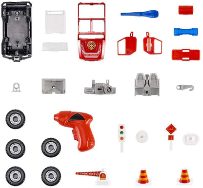 STEM Assemble Toys Fire Engine