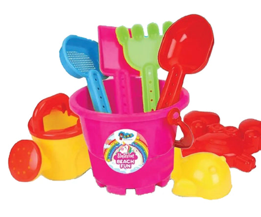 8 Pcs Fun Beach Bucket Sand Toys for Kids