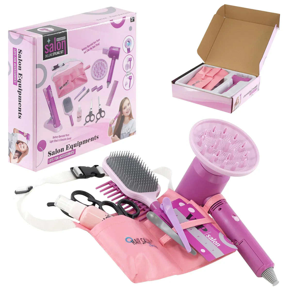 Salon Hairdressing Set with Accessories