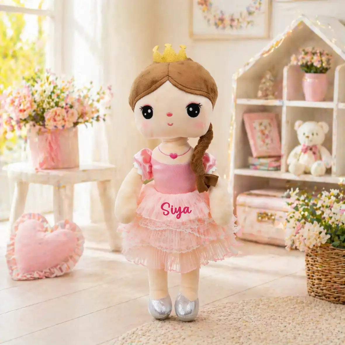 Dreamy Plush Doll – The Rosy Princess